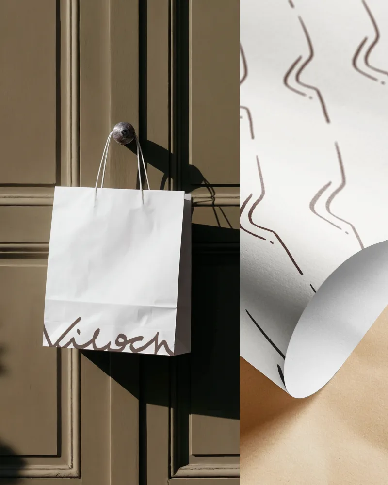 Bolsa y patron del sistema de packaging